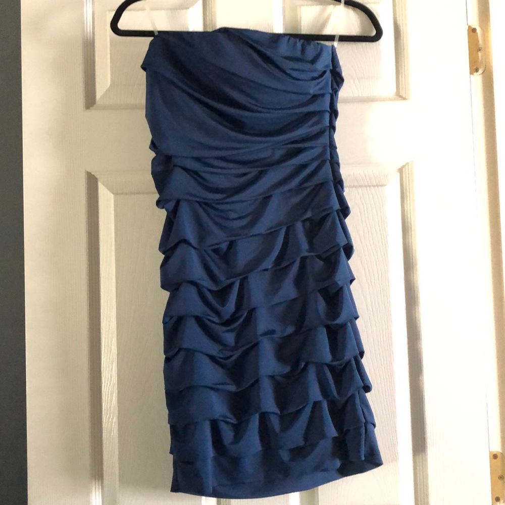 Blue dress